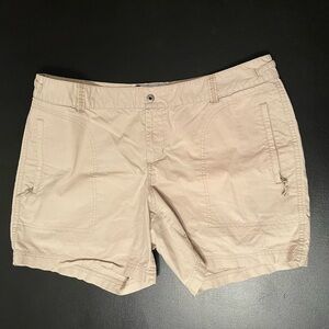 Columbia Women's Beige Outdoor Utility Shorts